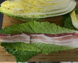 豚バラ肉と白菜のミルフィーユ鍋 節約簡単作り方2写真