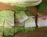 豚バラ肉と白菜のミルフィーユ鍋 節約簡単作り方4写真