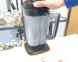 強力ミキサーでぶどうとバナナのスムージー作り方4写真