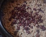 もち米玄米のびっくり炊き赤飯作り方5写真