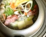 ダシから作る『牡蠣の豚鍋』作り方7写真