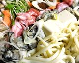 ダシから作る『牡蠣の豚鍋』作り方6写真