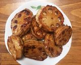 残りのハンバーグのたねで蓮根のはさみ揚げ作り方5写真