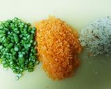 レンジで簡単☆野菜たっぷり鶏そぼろ作り方1写真