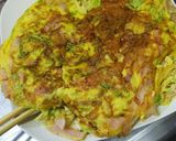 キャベツとハムの卵焼き作り方5写真
