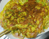 キャベツとハムの卵焼き作り方5写真