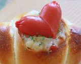 ハート♥ソーセージ＆チーズ♥カップパン作り方11写真