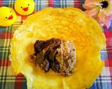 お弁当に 薄焼き卵の風呂敷づつみ作り方3写真