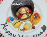 オシャレなバレンタイン♪チョコドーム①作り方20写真