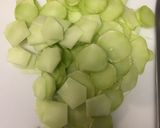 ブロッコリーの茎でザーサイもどき作り方1写真