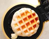クリームチーズ入りワッフルチーズナン作り方21写真