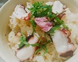 炊飯器でたこ飯作り方7写真