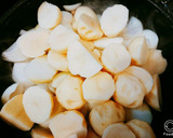 ☆簡単！ひき肉と鶏むねの肉じゃが☆作り方5写真