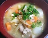 焦がし豚汁作り方17写真