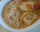 ヘルシー♪とろとろ湯豆腐うどん。作り方5写真