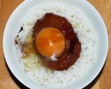 卵かけご飯INソース withコロッケ作り方8写真