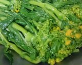 お年寄り絶賛シリーズ❗菜花、卵焼き❗作り方5写真
