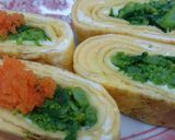 お年寄り絶賛シリーズ❗菜花、卵焼き❗作り方12写真