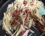 シャキシャキポテトとコーンビーフ炒め♡作り方7写真