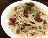 シャキシャキポテトとコーンビーフ炒め♡作り方8写真