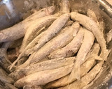 柚風味 ワカサギ唐揚げ 昆布塩添え作り方2写真