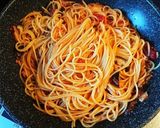 手軽にパスタ♪ボスカイオーラ作り方7写真
