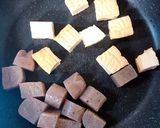 コンニャクと厚揚げ♡コロコロ炒め作り方4写真