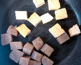 コンニャクと厚揚げ♡コロコロ炒め作り方4写真