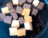 コンニャクと厚揚げ♡コロコロ炒め作り方5写真