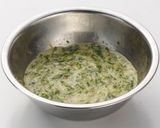 納豆の青のり玉子焼き作り方2写真