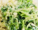 簡単☆ほろ酔い豆腐で水菜の酒粕白和え作り方5写真