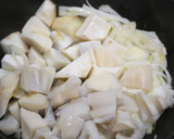 鮭と蓮根のとろける和風グラタン。作り方4写真