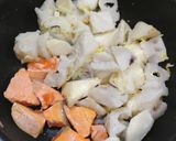 鮭と蓮根のとろける和風グラタン。作り方6写真