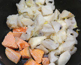 鮭と蓮根のとろける和風グラタン。作り方6写真