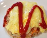 レンジでライス簡単！オムライス作り方5写真