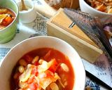 温まる♪大豆のミネストローネ作り方5写真