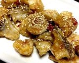 キノコの旨み！ エリンギの甘辛唐揚げ作り方3写真