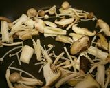 茸とナッツのジェノベーゼパスタ作り方3写真
