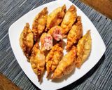 カニカマ包み餃子作り方4写真