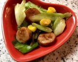 簡単☆香味ペーストで野菜炒め♪作り方4写真