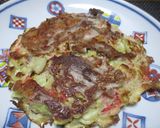 おひとりさまのじゃがいもでお好み焼風作り方7写真