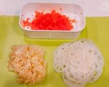 蓮根とツナのケララ風、シーフードカレー!作り方2写真