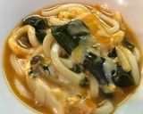 キムチ鍋リメイク！煮込みうどん作り方3写真