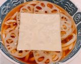れんこん、とろけるチーズの、うどん！作り方4写真