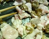 ✿ザーサイ＆もやしと❀豚薄切り肉の✿炒め作り方2写真