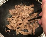 甘辛豚バラ丼作り方3写真