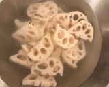れんこんとアボカドのわさびマヨサラダ作り方1写真