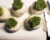 とろ〜り餡かけ「カブの肉詰め」作り方4写真