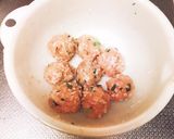 手作り肉団子のミルクチーズ鍋♡作り方2写真