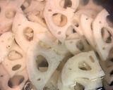 れんこんのきんぴら作り方1写真